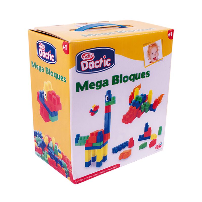 DACTIC - Mega Bloque Plastico para armar Dactic 42 uds