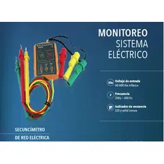GENERICO - Comprobador de fase Trifásico - Secuenciometro