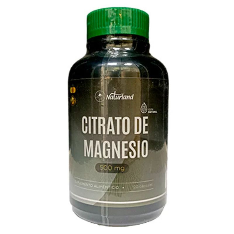 GENERICO - Citrato De Magnesio 500Mg 120 Cápsulas Naturland
