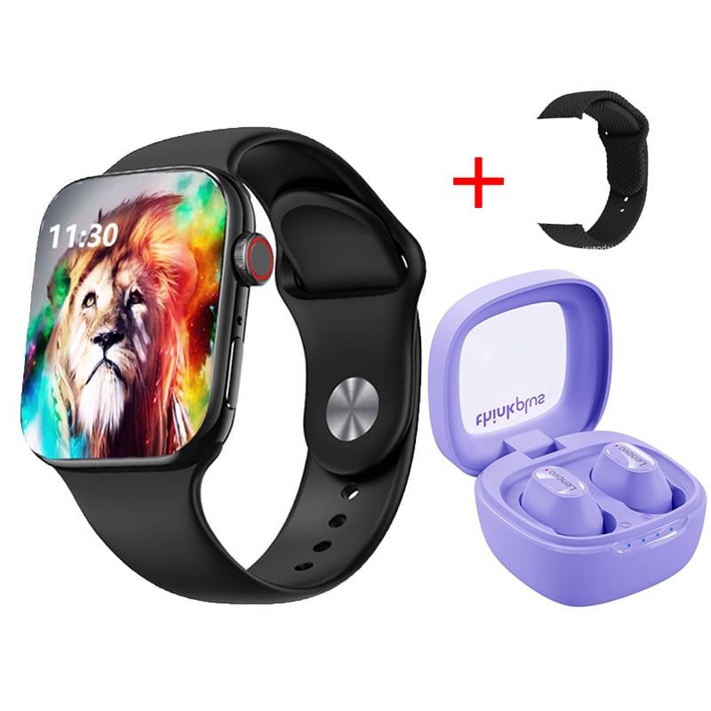 LENOVO - Audífonos Lenovo XT62-Morado y Smart wacth Toumi GT-T2 PRO-B