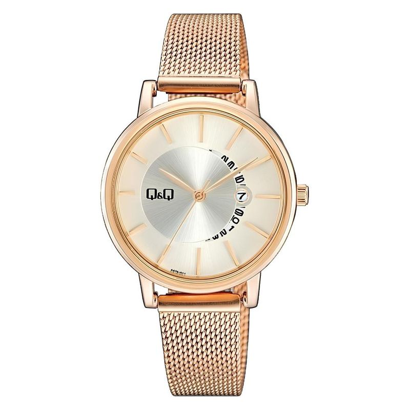 Q&Q - Reloj A479j011y Mujer Analogo Metal - Palo Rosa