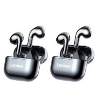 Set de 2 audífonos Bluetooth LP40 - Negro