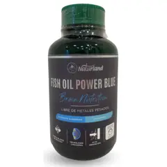 GENERICO - Fish Oil Power Blue Aceite de Bacalao 120 Cápsulas blandas Naturland