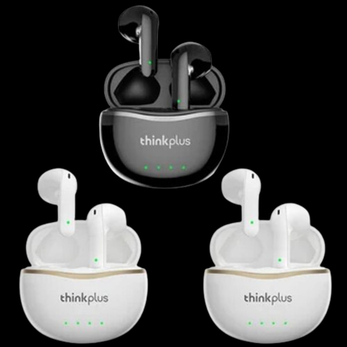 LENOVO - Audífonos Lenovo X16 Tws Bluetooth 52 - 1 Negros y 2 Blanco