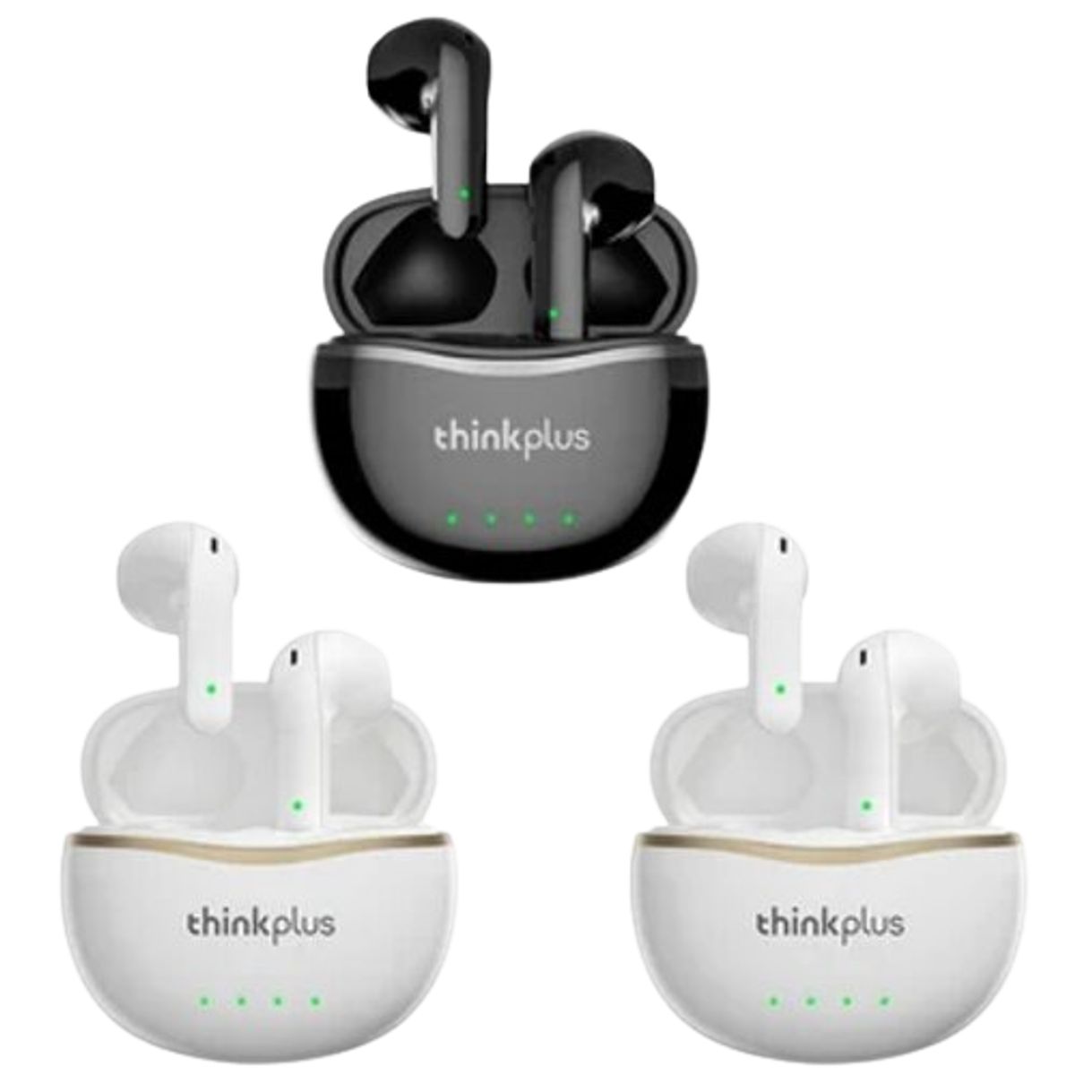 LENOVO - Audífonos Lenovo X16 Tws Bluetooth 52 - 1 Negros y 2 Blanco