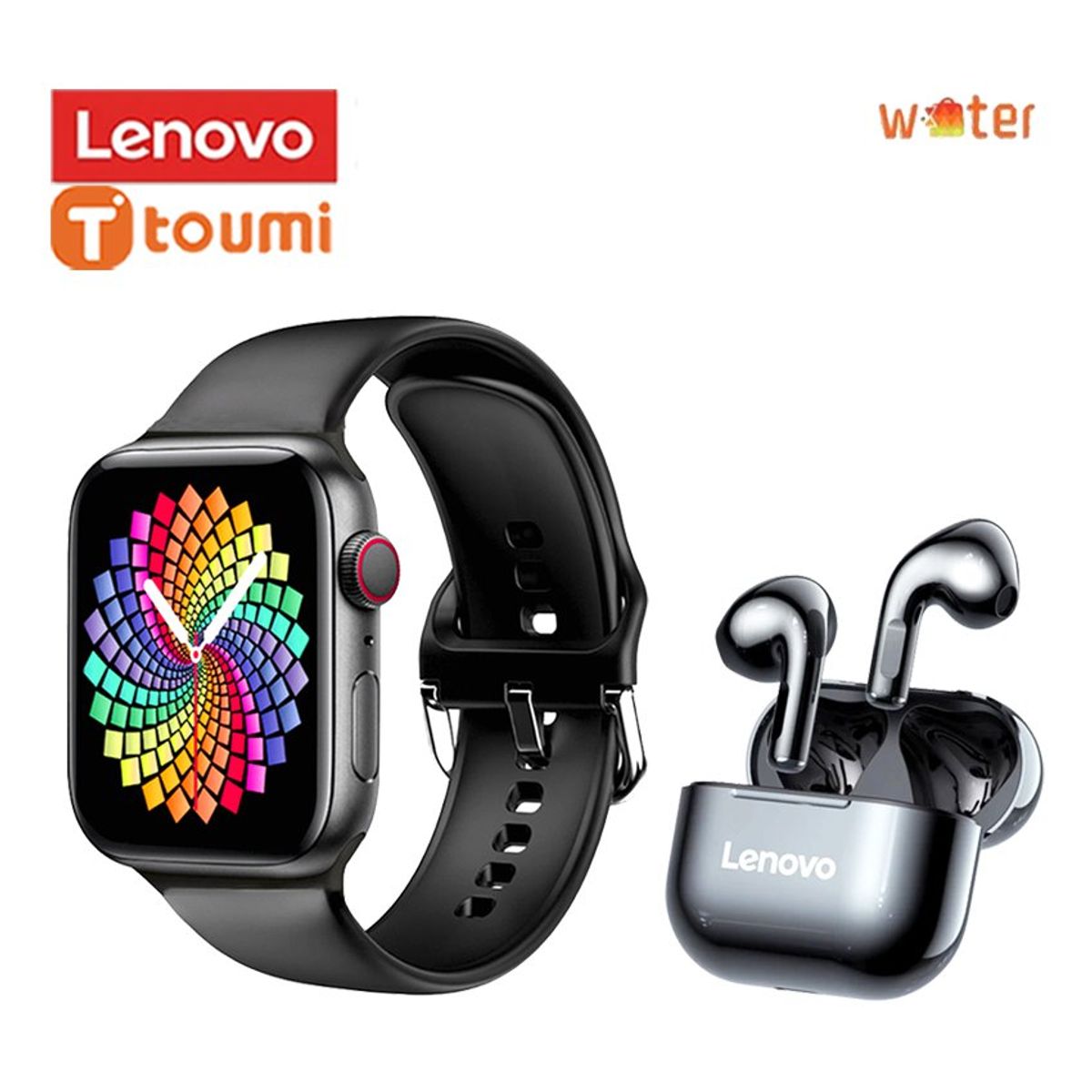 LENOVO - Audífonos Lenovo LP40 Toumi Watch S9 Pro -Negro