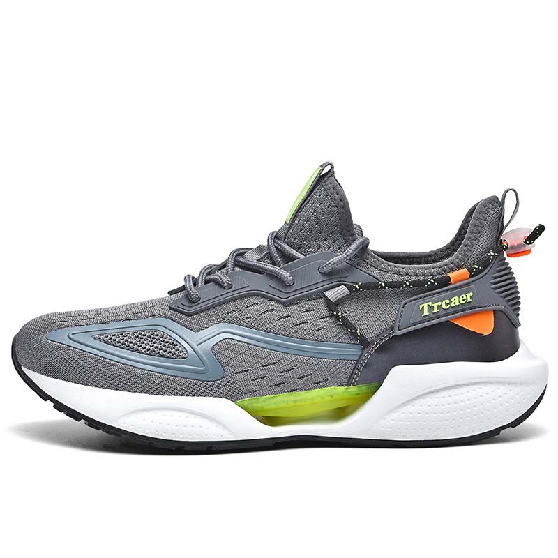 SHANDIAN - Zapatillas Running Hombre Gris.