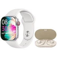 Audífonos Moto Buds E20- Blanco Toumi Watch S9 Pro-W