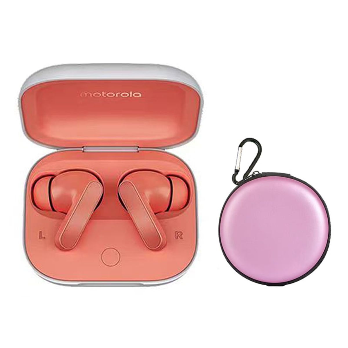 MOTOROLA - Motorola Buds Audifonos intraurales inalámbricos -Rosa Y Estuche