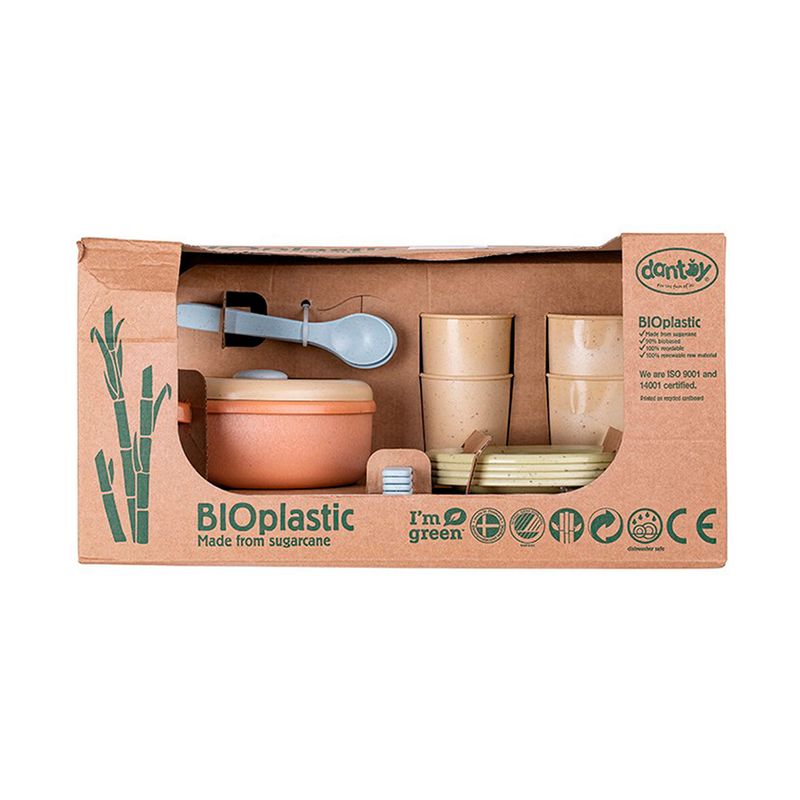 DANTOY - Set para Cenar Ecologico Dantoy 22 piezas