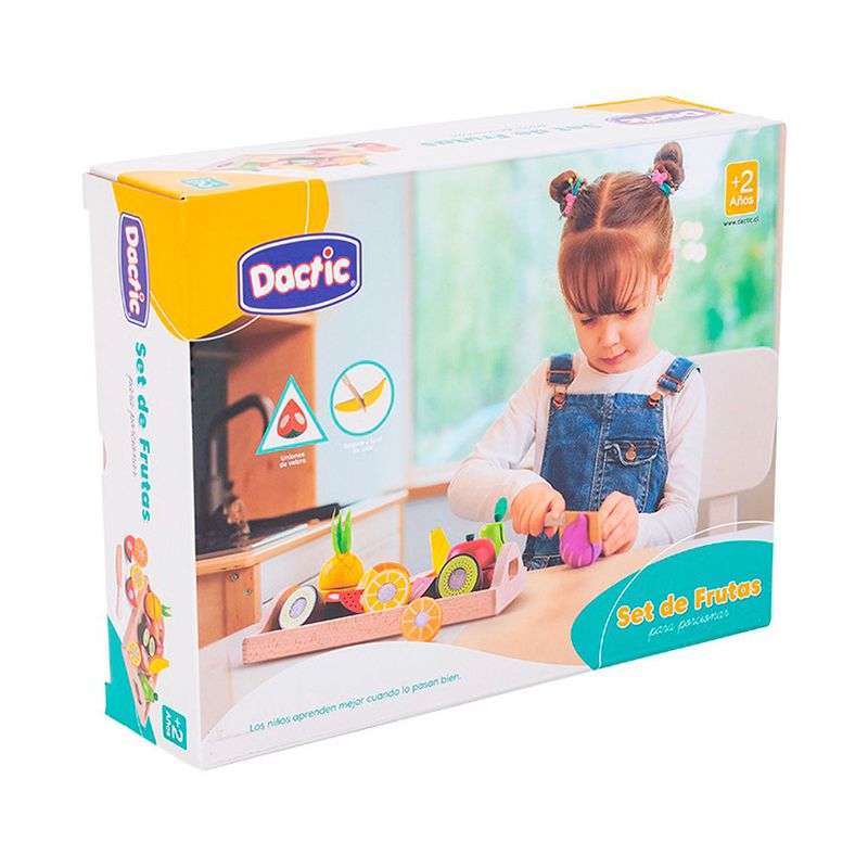 DACTIC - Set de Fruta para Porcionar Dactic 17 piezas + bandeja