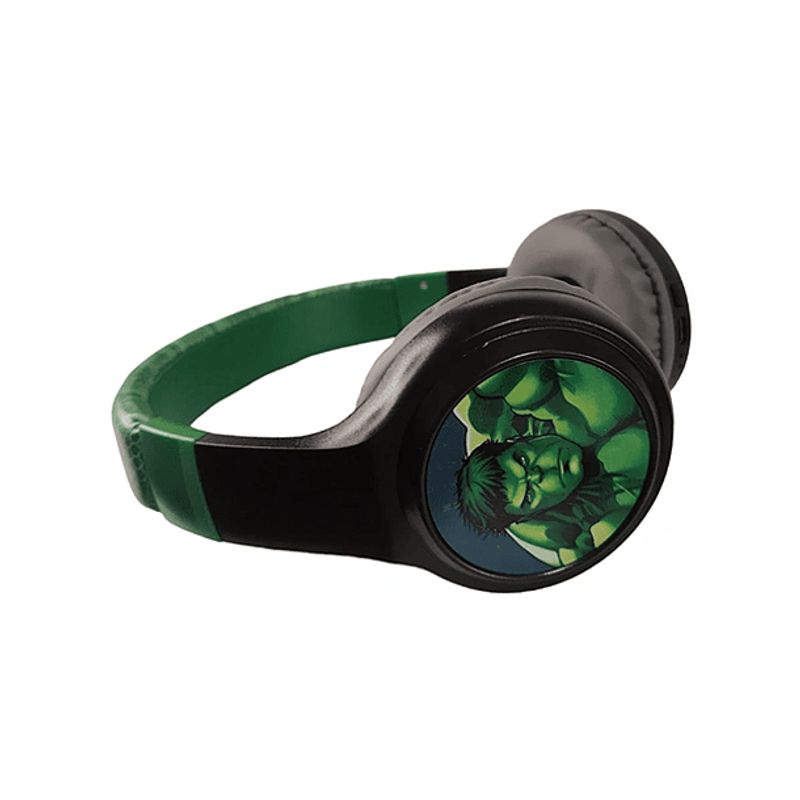 SAKAR - Audífono Bluetooth Marvel Hulk HP210043N-HLK3