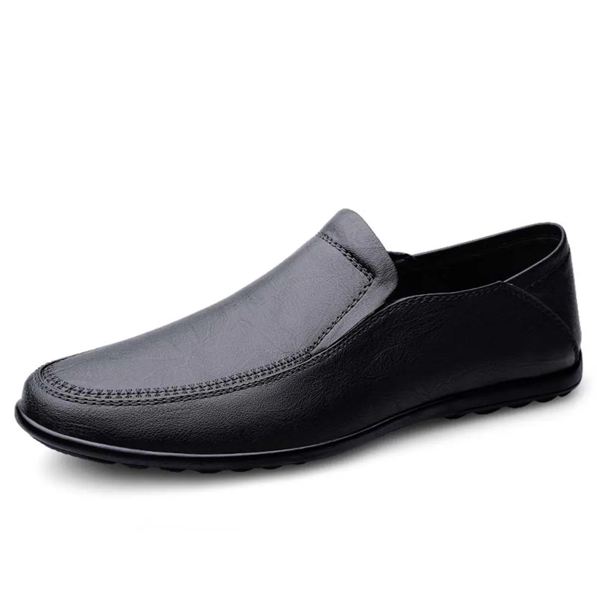 SHANDIAN - Zapato Formal Hombre Cuero Negro
