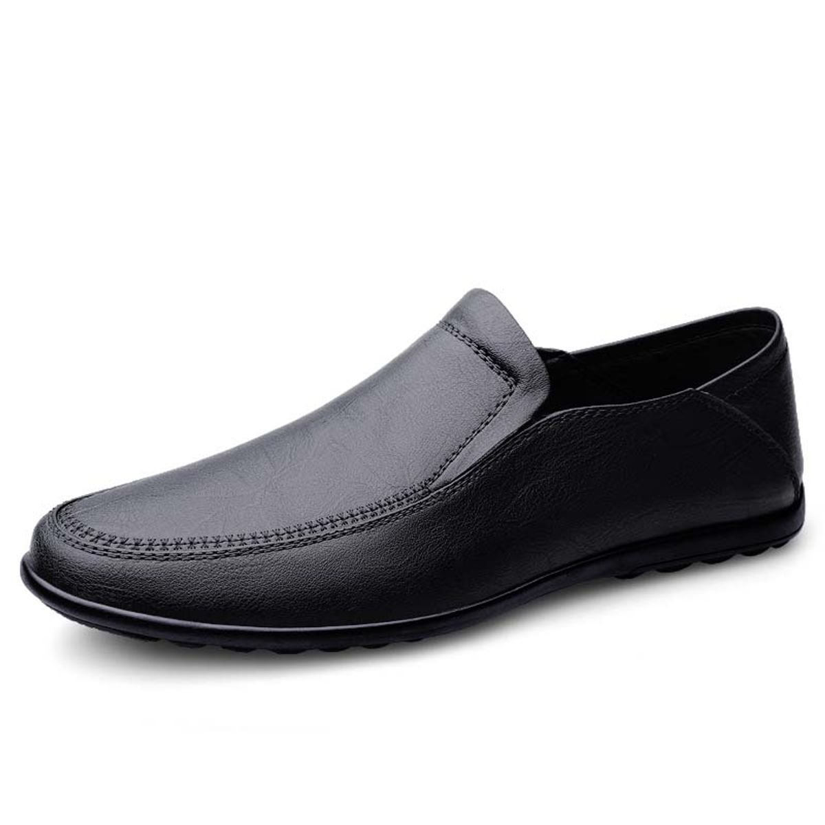 SHANDIAN - Zapato Formal Hombre Cuero Negro