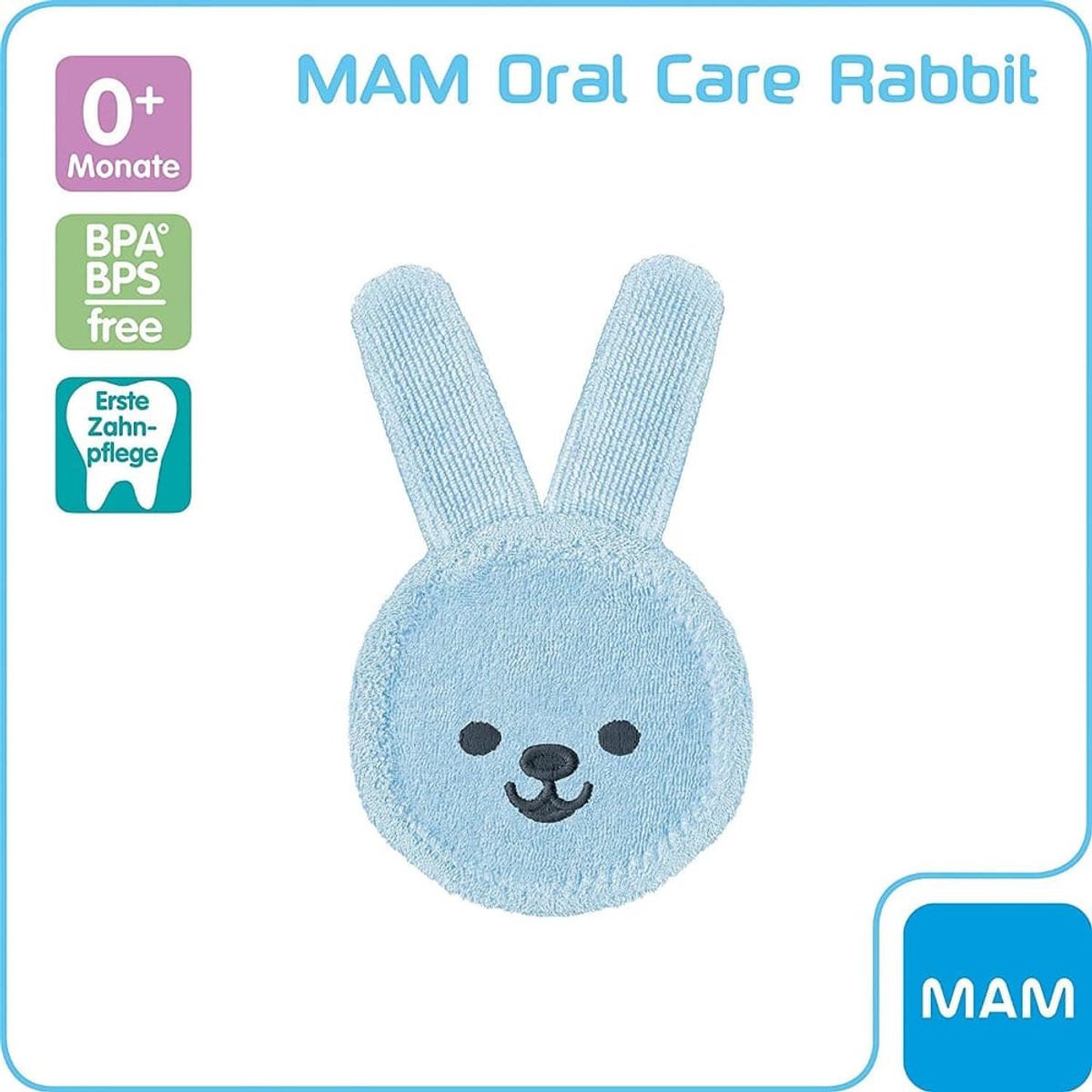 MAM - Conejo Cuidado Bucal MAM Oral Care Rabbit Azul