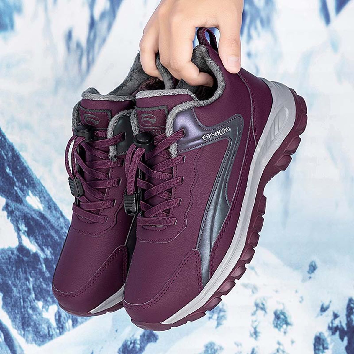 SHANDIAN - Bota temica chiporro hombre Negro