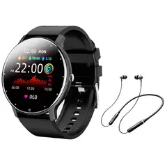 LENOVO - Audífonos HE05 y Smartwatch Toumi Fit 2