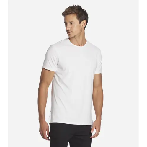 CREA PRINT - POLERA 100 % ALGODON MC HOMBRE BLANCO