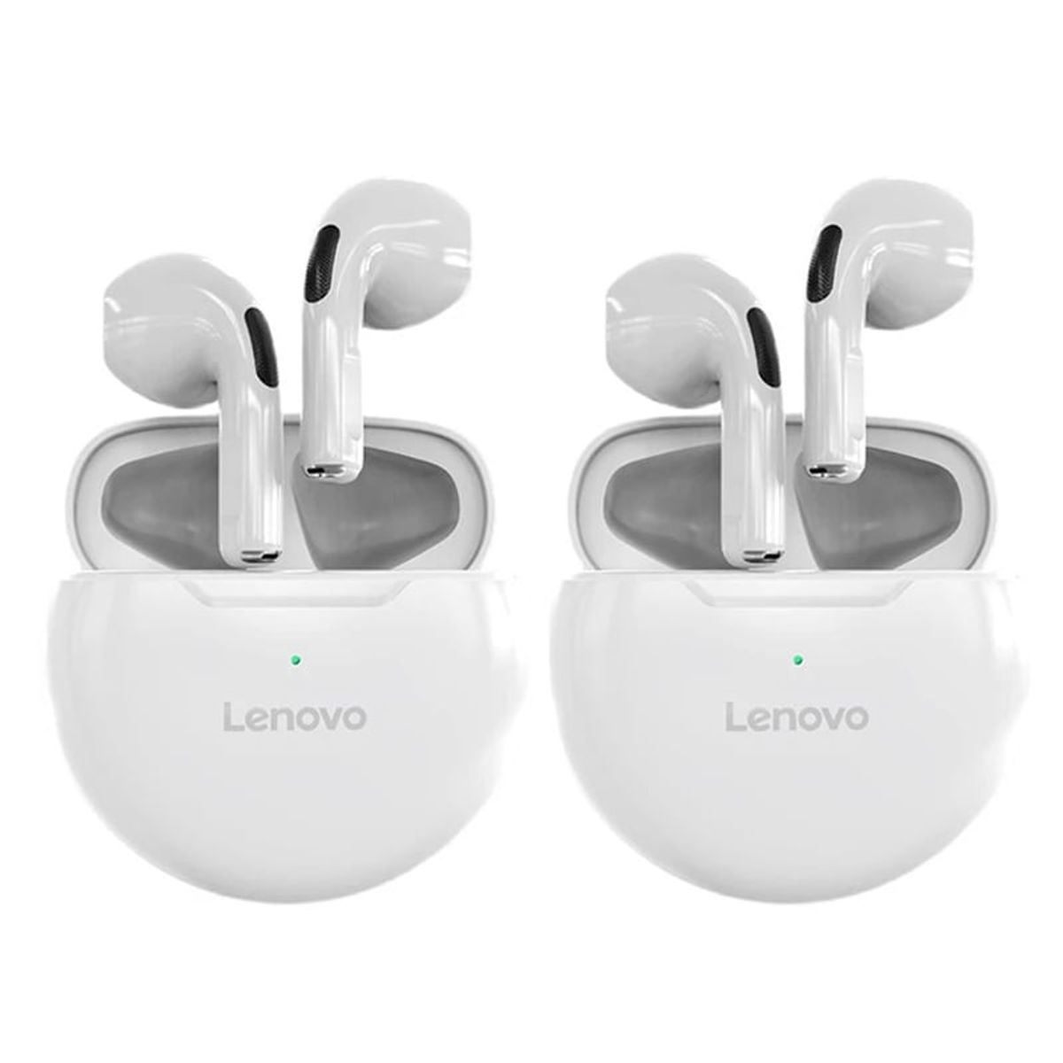 LENOVO - Set de 2 audífonos Lenovo HT38 TWS Bluetooth - Blanco