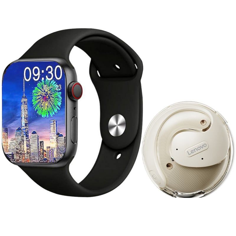 LENOVO - Audífonos Lenovo X15 PRO-Blanco y Toumi S9 Pro-B Reloj inteligente