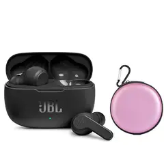 JBL - Audífonos Bluetooth WAVE 200TWS - Negro y Estuche-P
