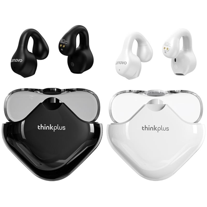 LENOVO - Set 2 De Lenovo XT61 De Audífonos tws-Bluetooth 53-Negro + Blanco