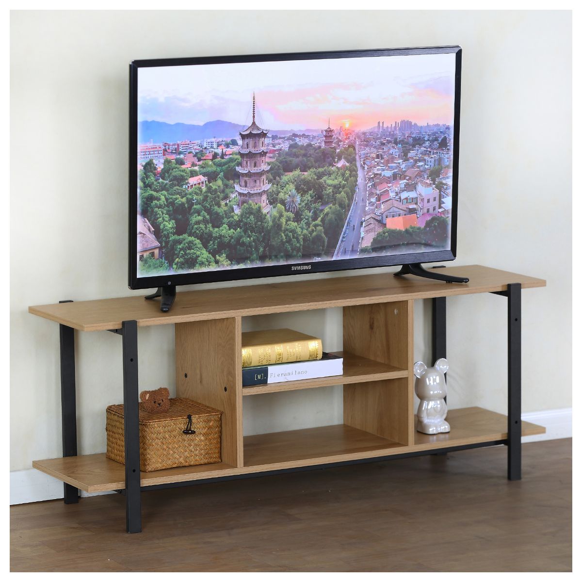 NOVAHUS - Rack 2 Niveles Industrial 46x120x35 cm