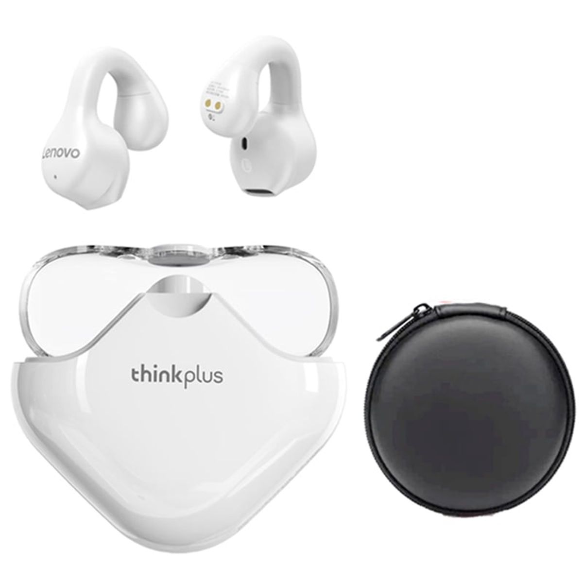 LENOVO - Lenovo XT61 De Audífonos-Blanco y Bolsa de almacenamiento-Negro