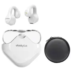 LENOVO - XT61 De Audífonos-Blanco y Bolsa de almacenamiento-Negro
