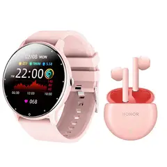 HONOR - Audífonos X5-Rosa tws-Negro y toumi fit 2 watch-P