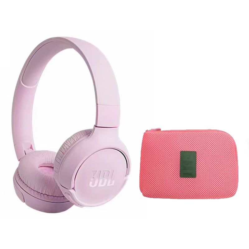 JBL - JBL Audífono Inalámbrico Tune 510BT Rosa Y Toumi Audífono Estuche