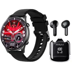 LENOVO - XT65 De Audífonos-Negro y Toumi Fit 3 Pro Reloj inteligente