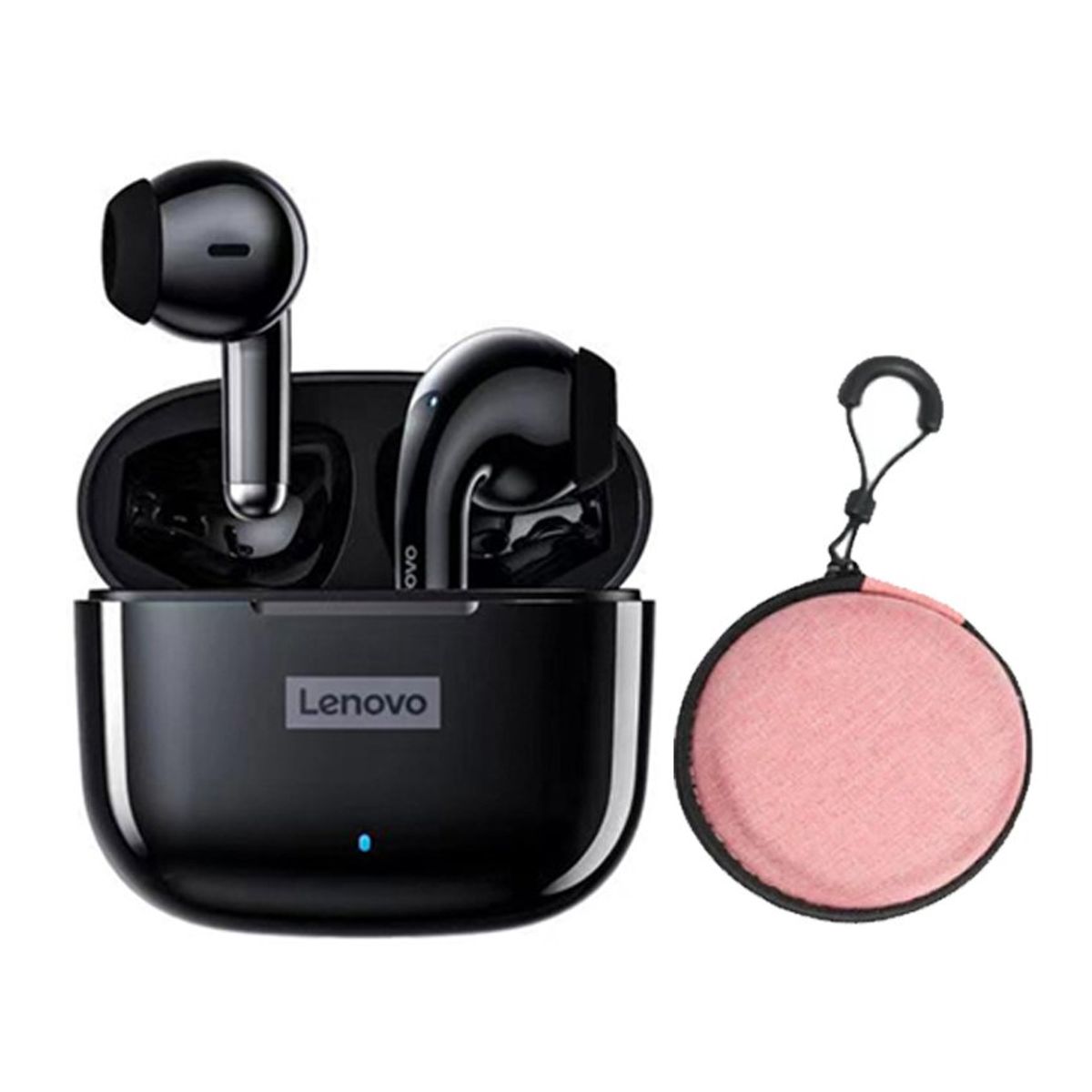 LENOVO - Audífonos Lenovo LP40 Pro - Negro + Estuche