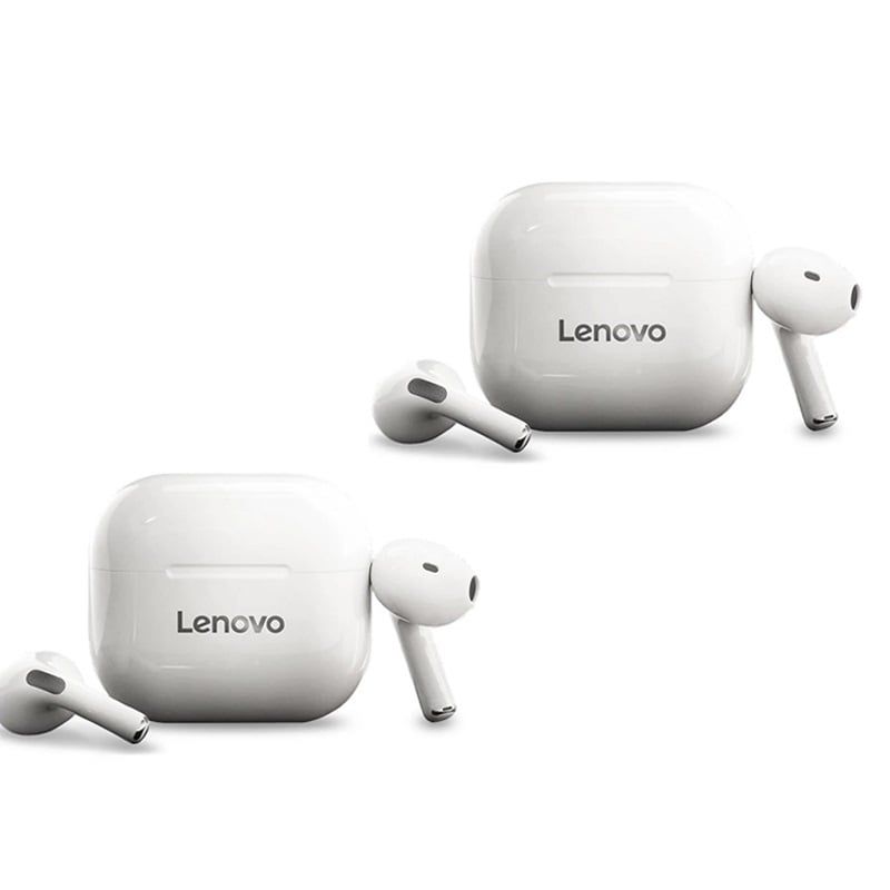 LENOVO - Set de 2 Audífonos Lenovo LP40 - Blanco