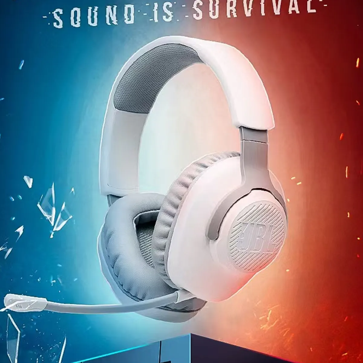 JBL - Audifonos Gamer Jbl Quantum Q100M2 Multiplataformas Jack 35mm-Morado