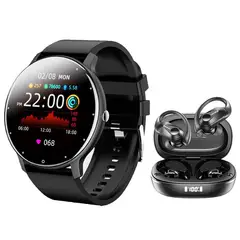 LENOVO - LP75 Tws Auriculares y Toumi Watch Fit 2 Reloj inteligente