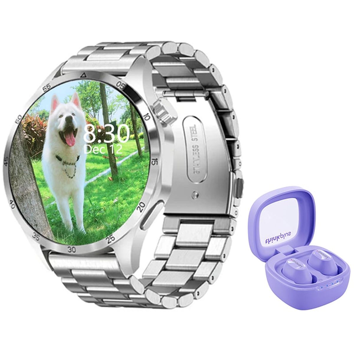 LENOVO - Audífonos Lenovo XT62-Morado y Toumi GT-Zero-W Amold Reloj inteligente