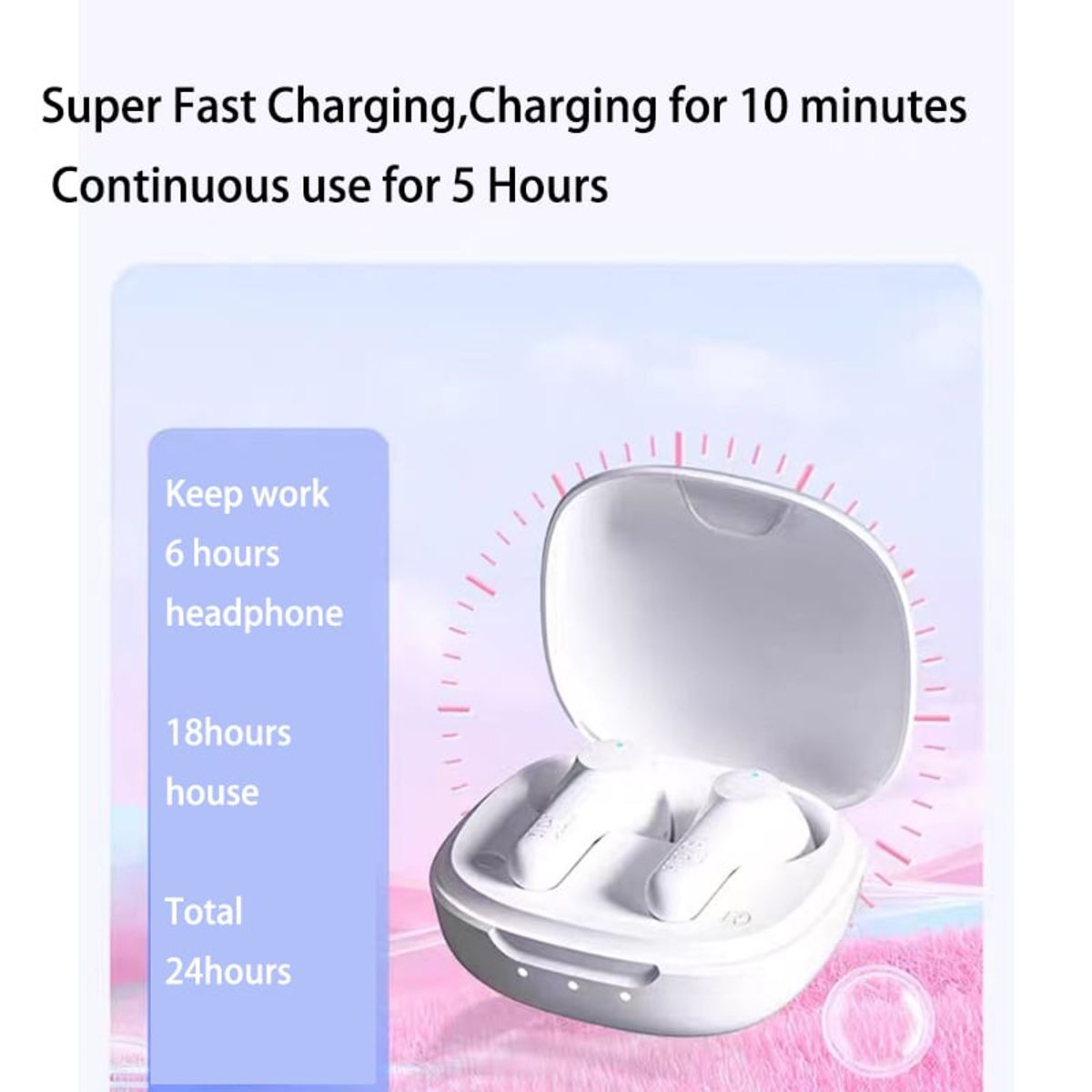 JBL - Audífonos Bluetooth JBL Hifi Compact Tws-Rosa