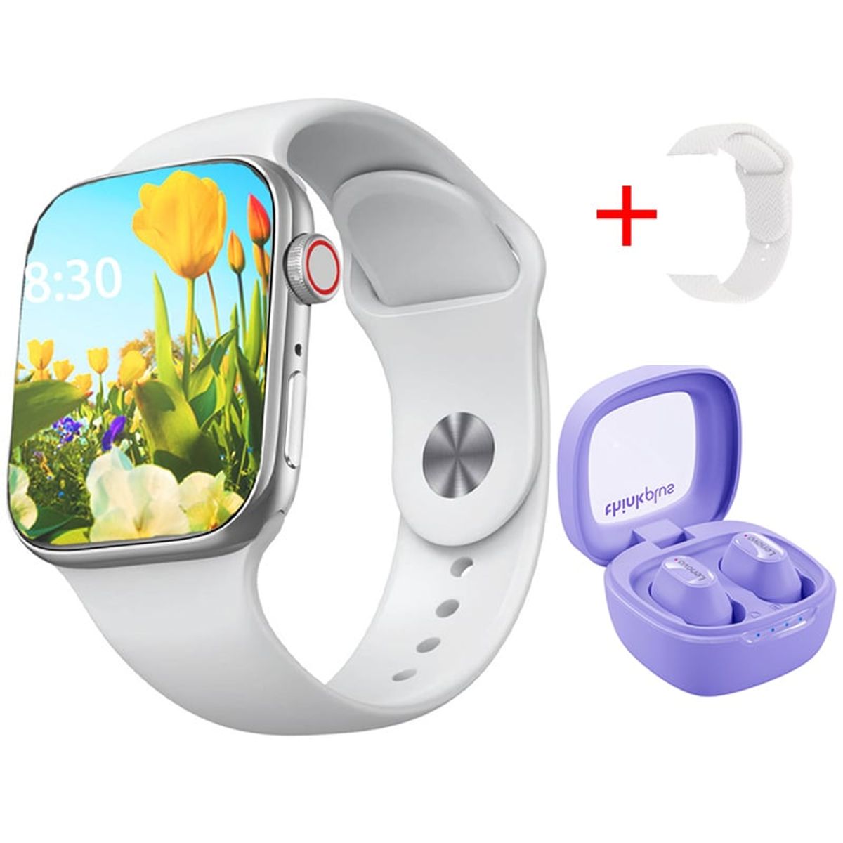 LENOVO - Audífonos Lenovo XT62-Morado y Smart wacth Toumi GT-T2 PRO-W