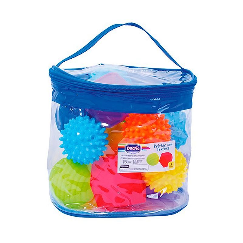 DACTIC - Set Pelota Goma Texturizada Dactic Surtido 13 uds