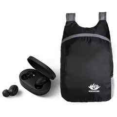 XIAOMI - Audífonos Airdots 2-Negro y Toumi Mochila Infantil Lonchera