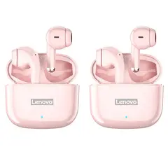 LENOVO - Set de 2 Audífonos LP40 Pro - Rosa