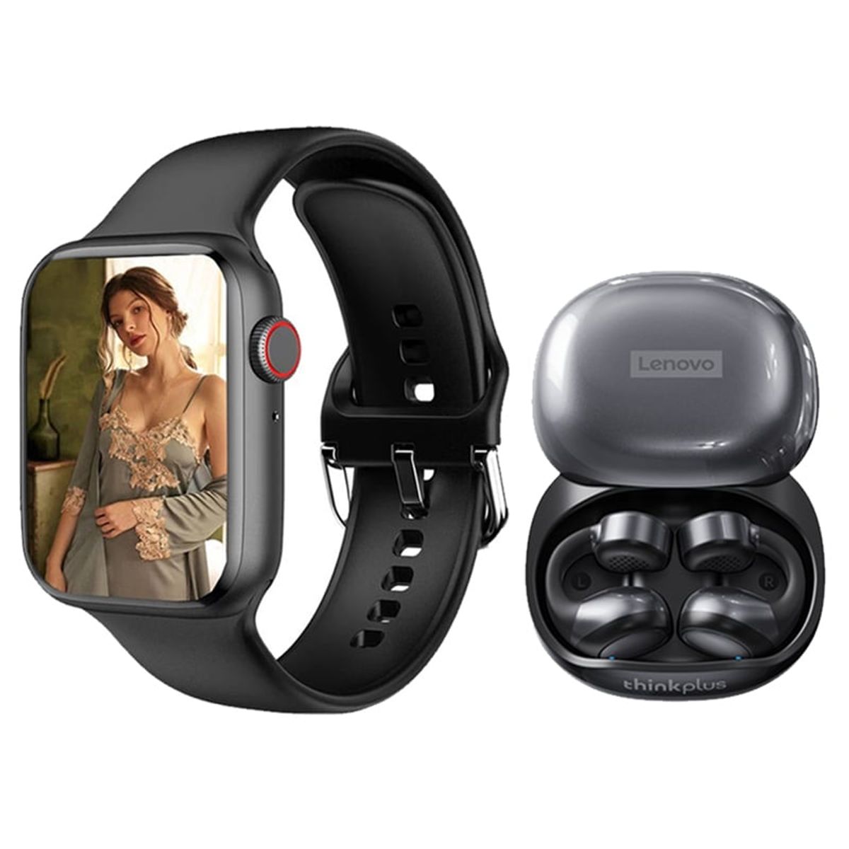 LENOVO - Audífonos Lenovo X20 + Lenovo watch 2