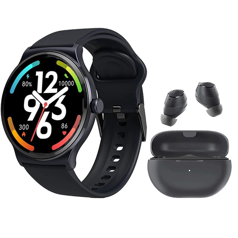 HAYLOU - Smartwatch LS05 Lite solar Haylou + Audífonos inalámbrico GT1 2022 Haylou