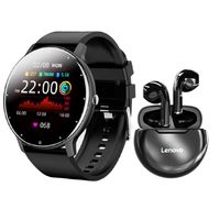Audífonos Bluetooth HT38 y Toumi Fit 2 watch Reloj inteligente