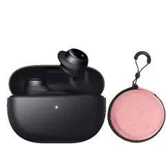 XIAOMI - Buds 3 de audífonos bluetooth-Negro y Estuche protector-Rosa