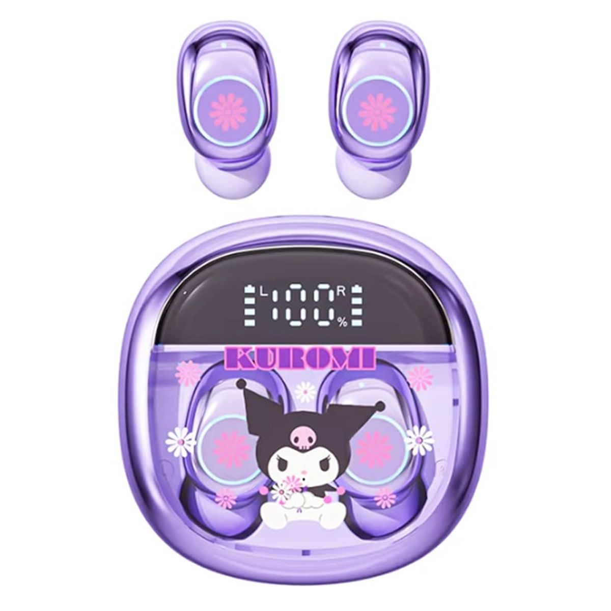 BRO TOUMI - Audífonos Kuromi De Tws Auriculares Bluetooth 54-Morado