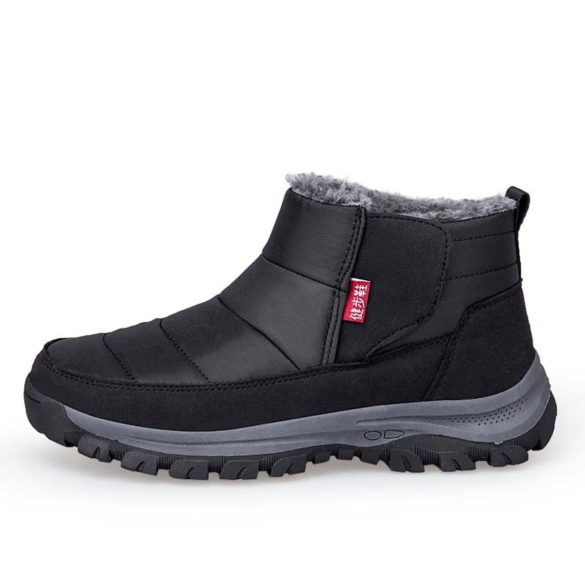SHANDIAN - Bota temica chiporro mujer zapatos Negro