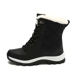 SHANDIAN - Bota temica chiporro mujer zapatos Negro