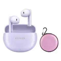 HONOR - Audífonos X8 Tws BT-morado y -Estuche